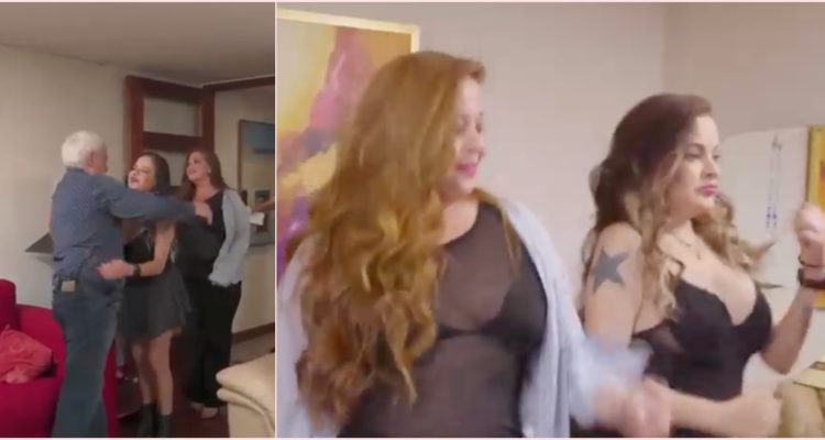 “Pollo” Fuentes se reencuentra con dos históricas integrantes del Venga Conmigo