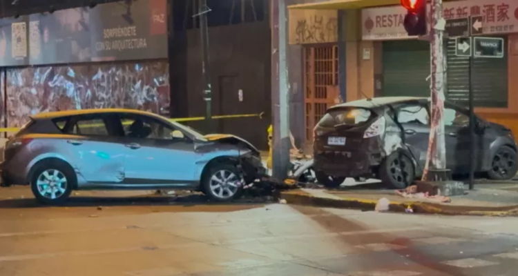 Prisión preventiva para carabinero que condujo ebrio en fatal accidente donde murió mujer en Santiago