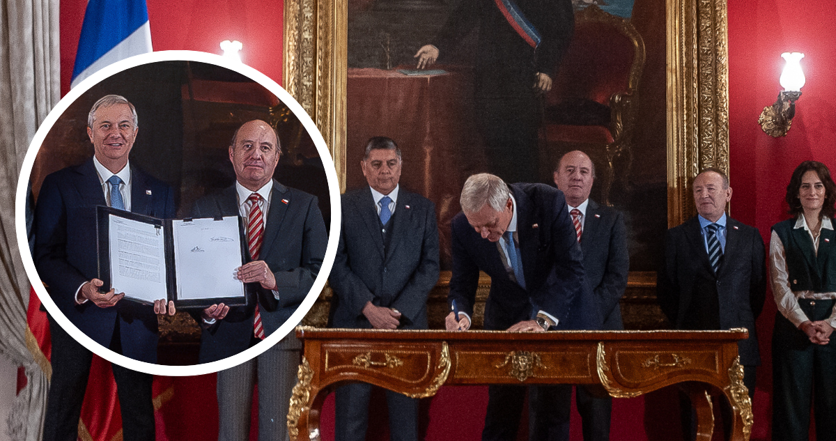 Presidente Kast firma proyecto de Reconstrucción Nacional