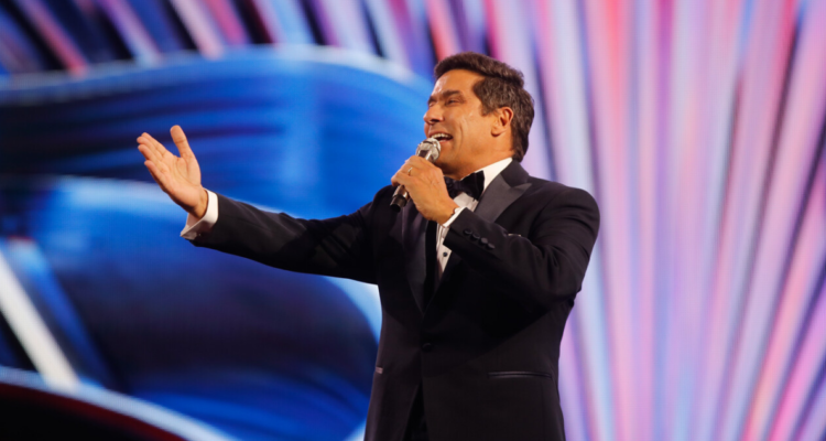 Rafael Araneda en el Festival de Viña