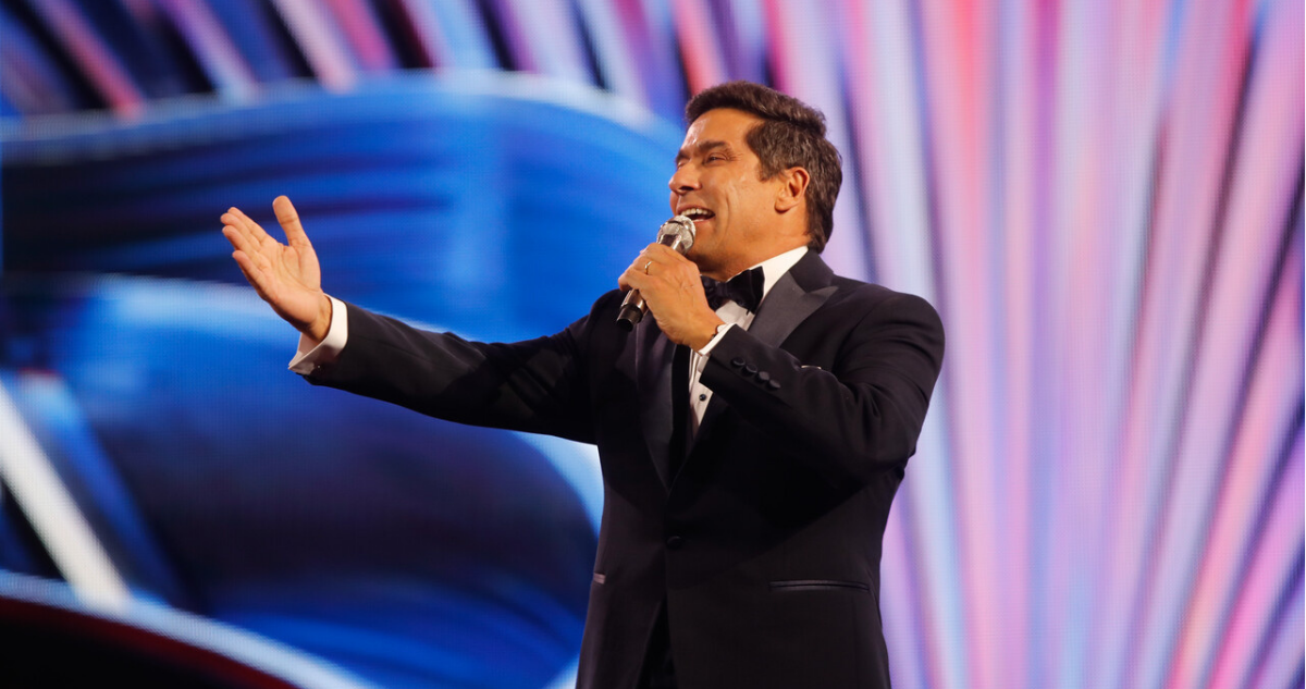 Rafael Araneda en el Festival de Viña
