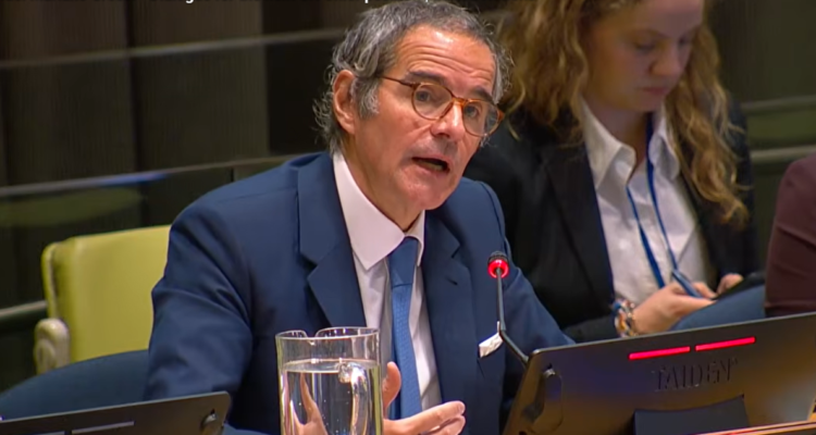 Rafael Grossi en la ONU