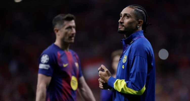 Raphinha y sus disculpas por burlas a los hinchas del Atlético Madrid en Champions League