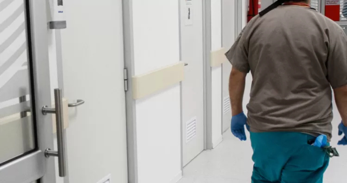 Personal de salud en hospital