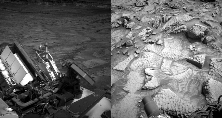 Fotos del rover Curiosity de camino al cráter Antofagasta