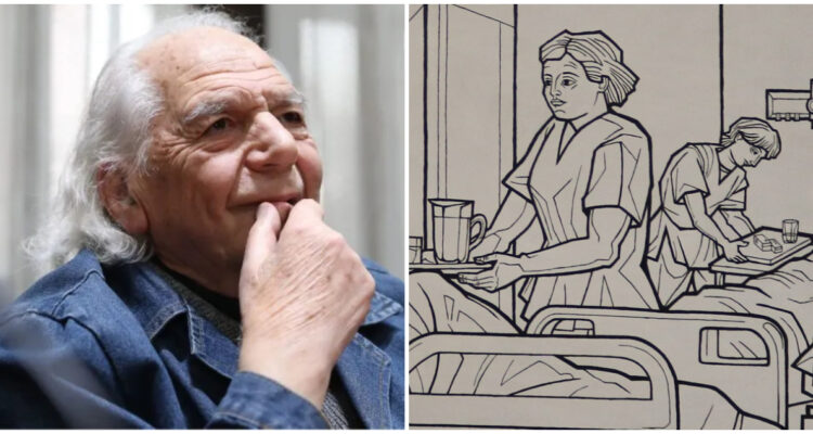 Sale a la luz el último mural de Claudio Di Girolamo: fue terminado por sus hijos