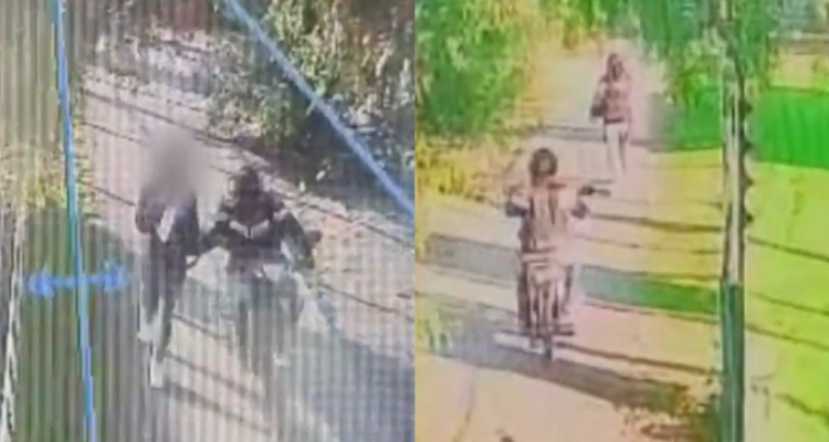 San Bernardo: denuncian a motociclista que acosa y golpea a mujeres en la vía pública