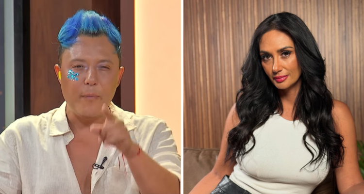 Sergio Rojas y Pamela Díaz