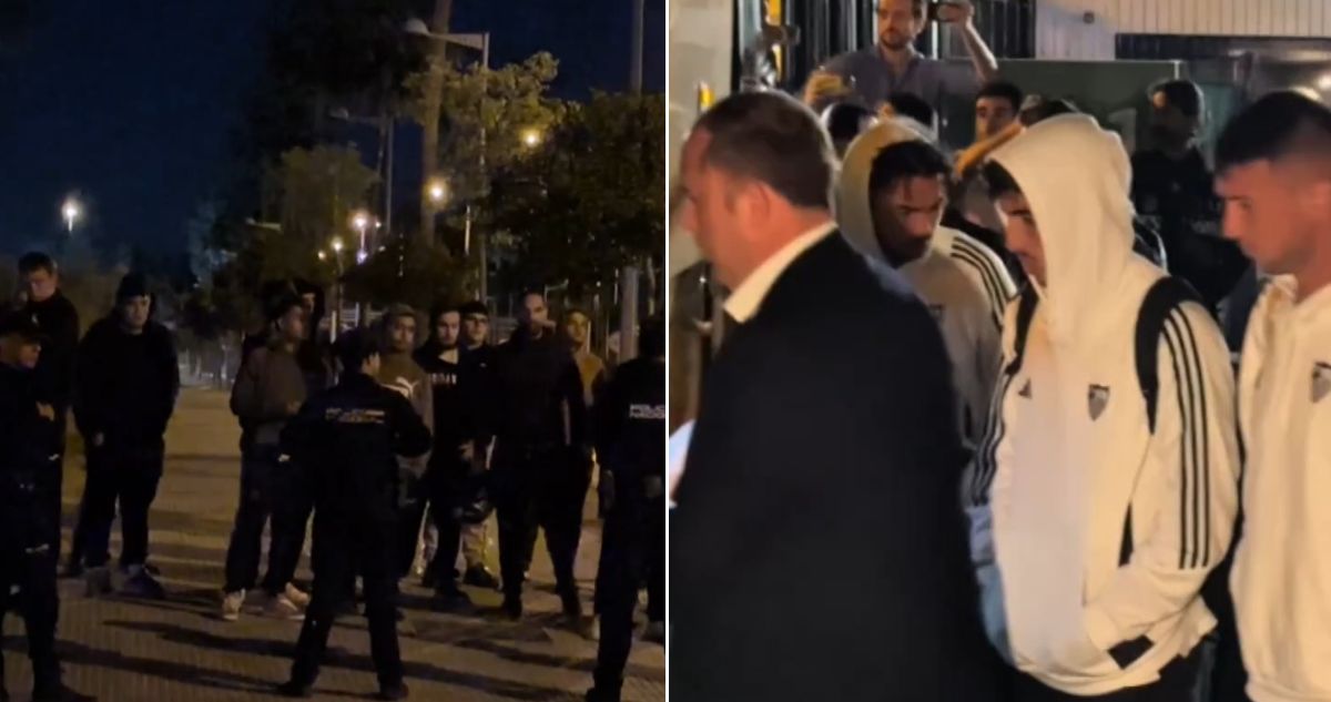 Hinchas del Sevilla arremeten contra su propio plantel tras bochornosa derrota