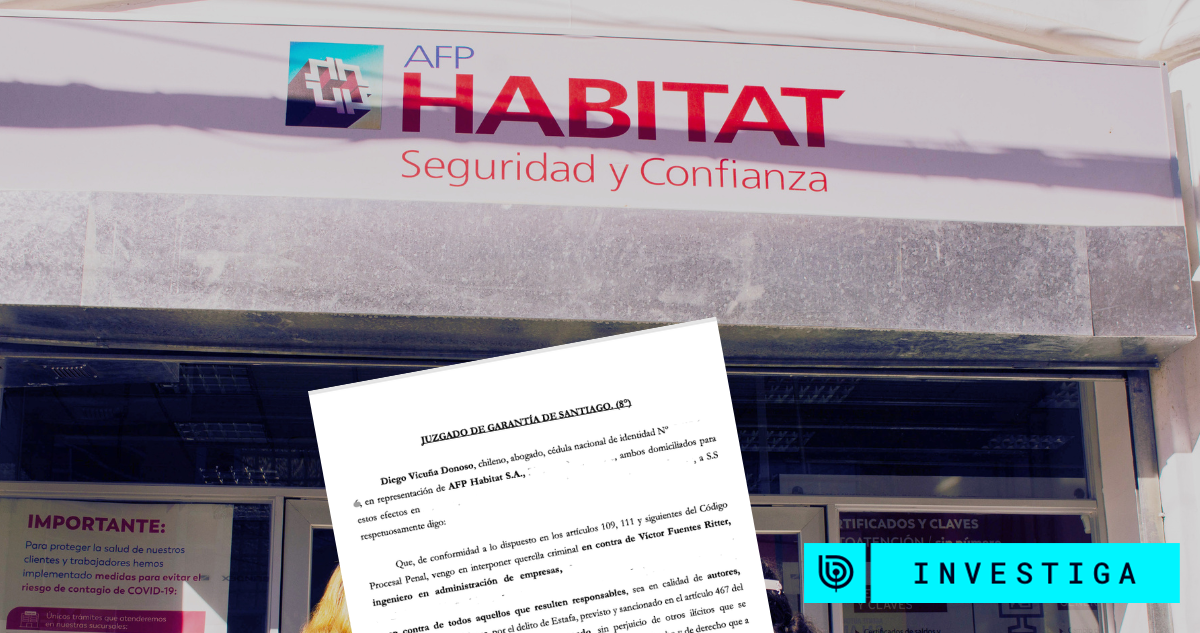 Reembolso fantasma: AFP Habitat despide a ejecutivo y lo acusa de desviar más de $105 millones