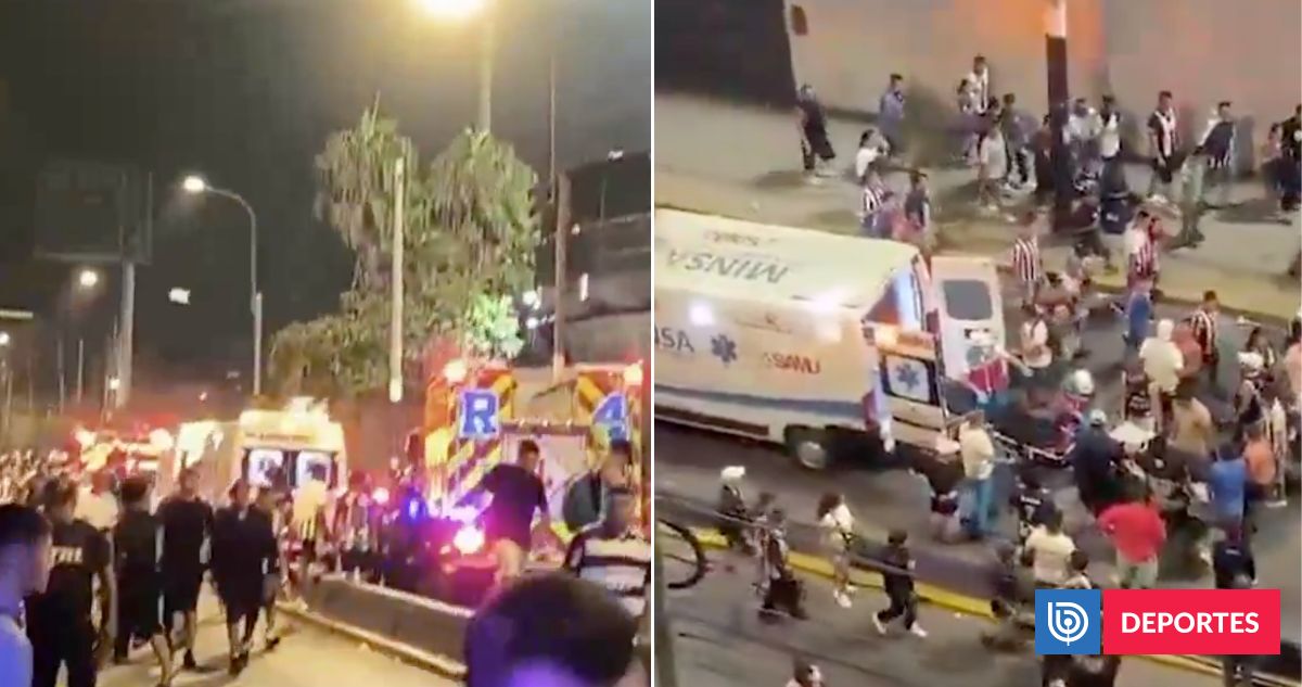 Tragedia en ’banderazo’ de Alianza Lima: un muerto y al menos 60 heridos deja caída de pared