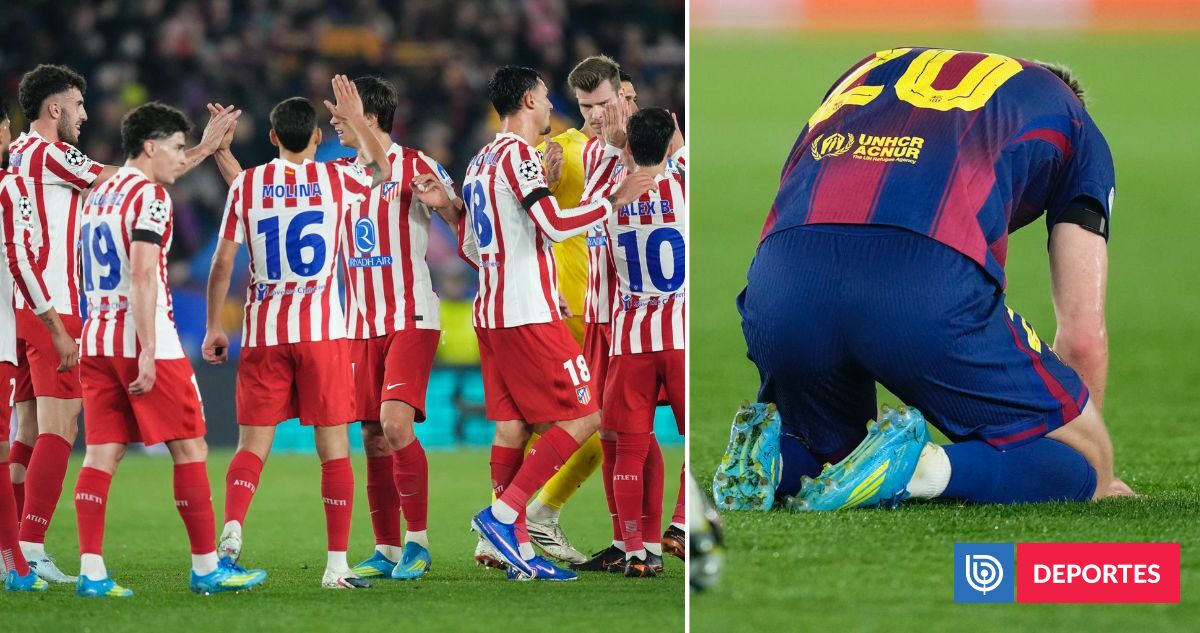 Golpe rojiblanco en el Camp Nou: Atlético tumba al Barcelona y se acerca a semifinales de la Champions