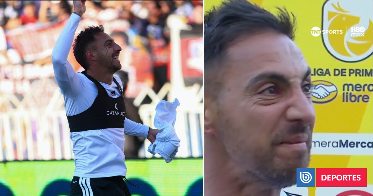 Javier Correa rompe en llanto tras darle agónico triunfo a Colo Colo: "A veces uno no lo pasa bien"