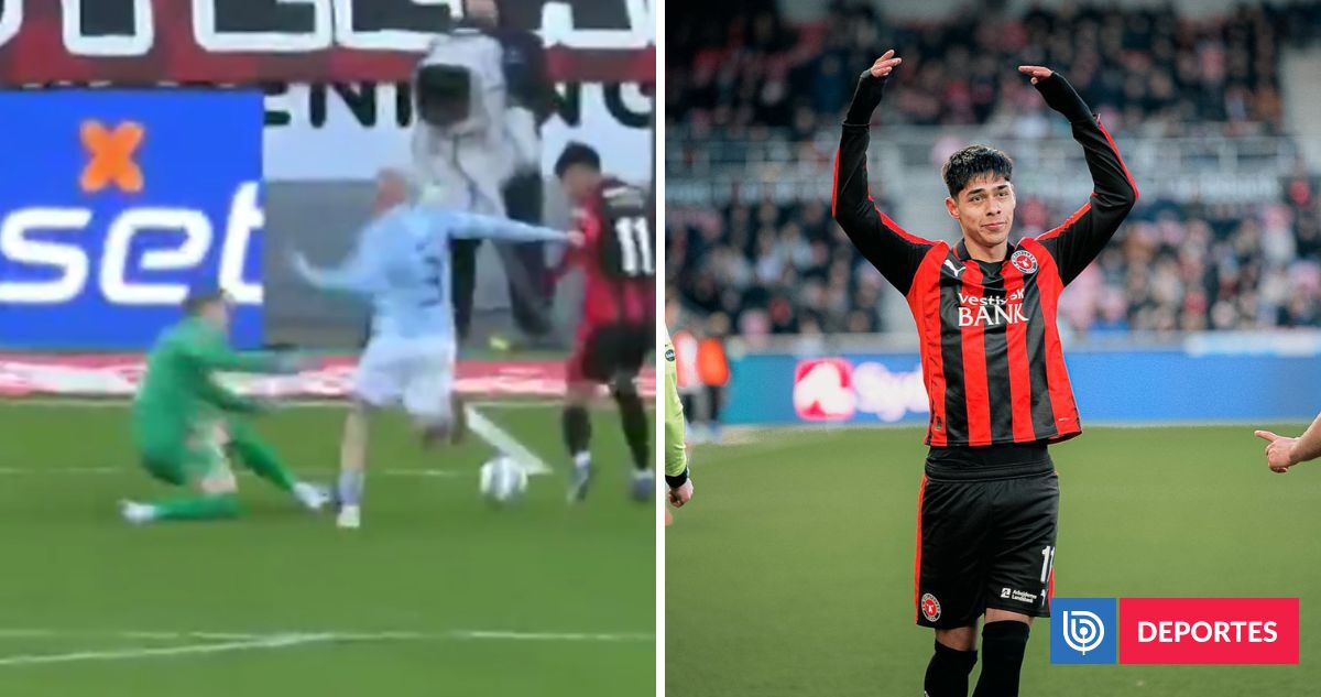 Desparramó al arquero rival: Darío Osorio marcó golazo para Midtjylland en Dinamarca