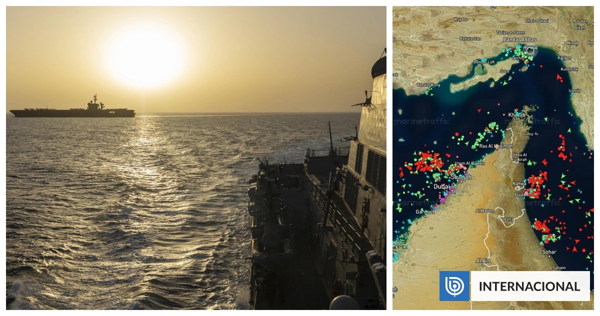 EEUU ataca y captura carguero de Irán que intentó burlar su bloqueo en el Estrecho de Ormuz