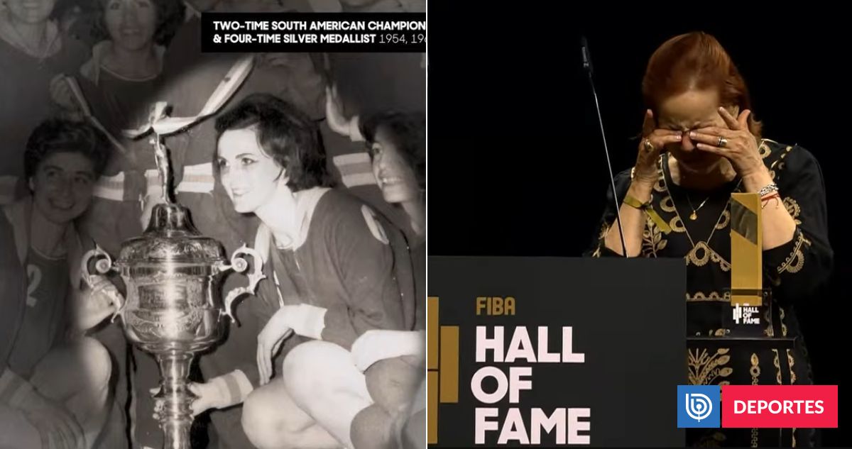 Ismenia Pauchard ingresa a Salón de la Fama de FIBA: sobrina recibió premio y dio discurso