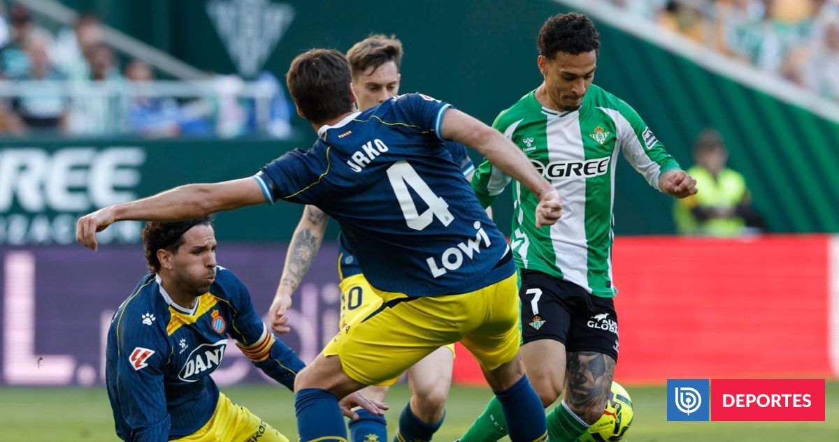 Los de Pellegrini extendieron negativa racha: Betis empató con Espanyol y no despega en La Liga