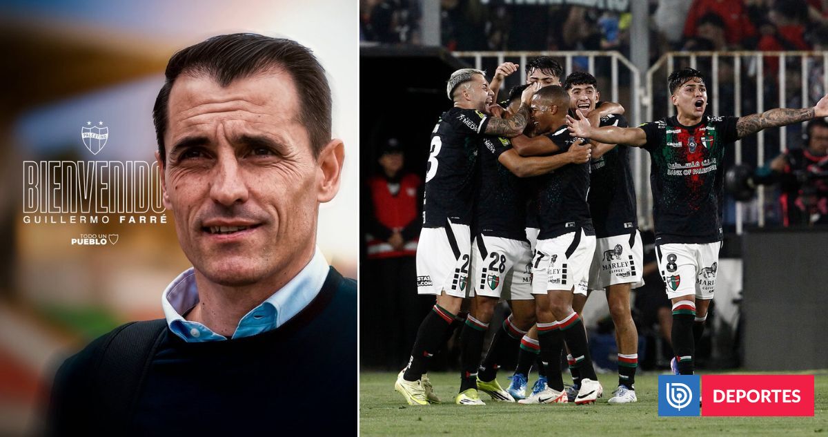 Palestino confirma a Guillermo Farré como su nuevo DT tras salida de la ’Nona’ Muñoz