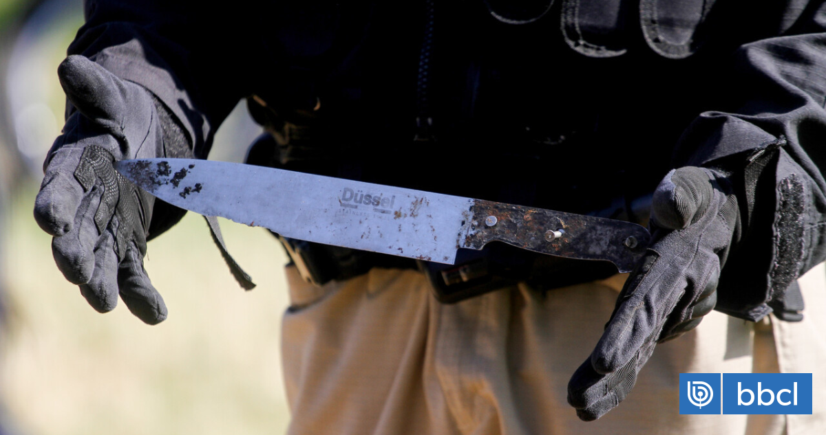 PDI detiene a estudiante de 14 años que portaba cuchillo al interior de colegio en Victoria