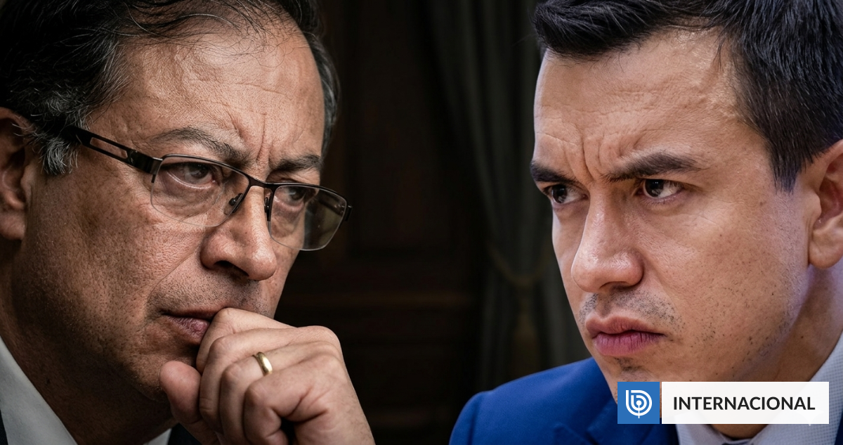 Colombia y Ecuador, la hermandad quebrada: cómo Petro y Noboa están en su peor momento bilateral