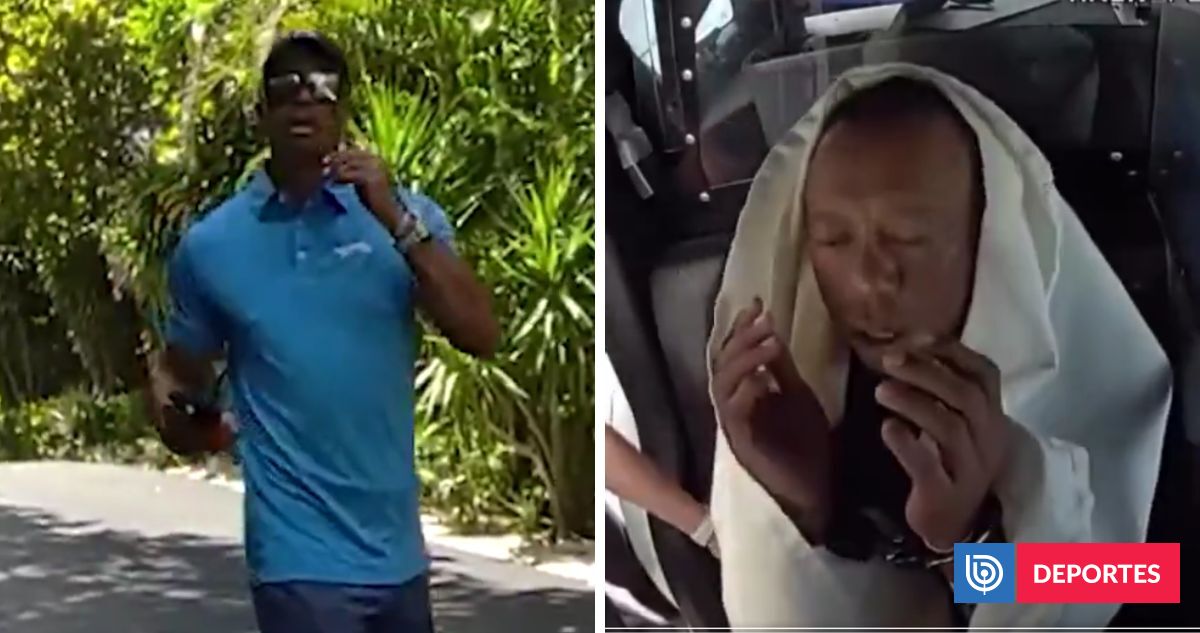 "Hablaba con el presidente": filtran nuevos videos policiales de detención de Tiger Woods tras choque