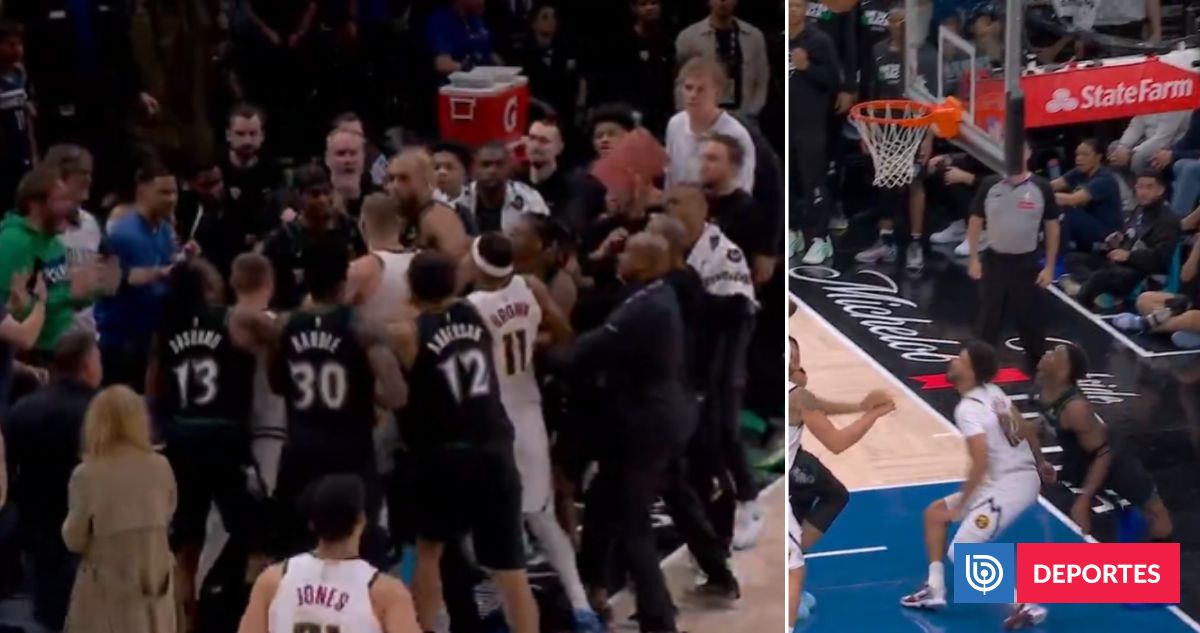 Estrellas lesionadas y escandaloso final: los Timberwolves vencieron a los Nuggets en duelo caliente