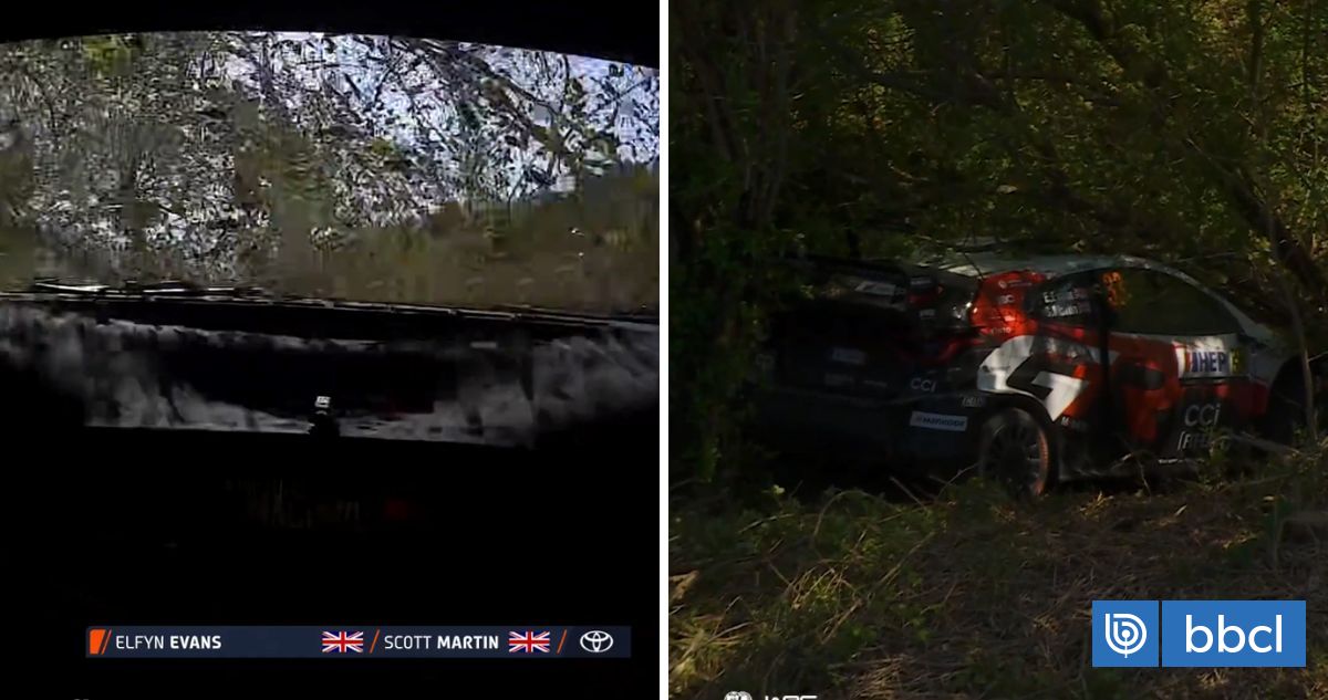 VIDEO | Jornada de choques en WRC de Croacia: líder Elfyn Evans terminó entre árboles y abandonó