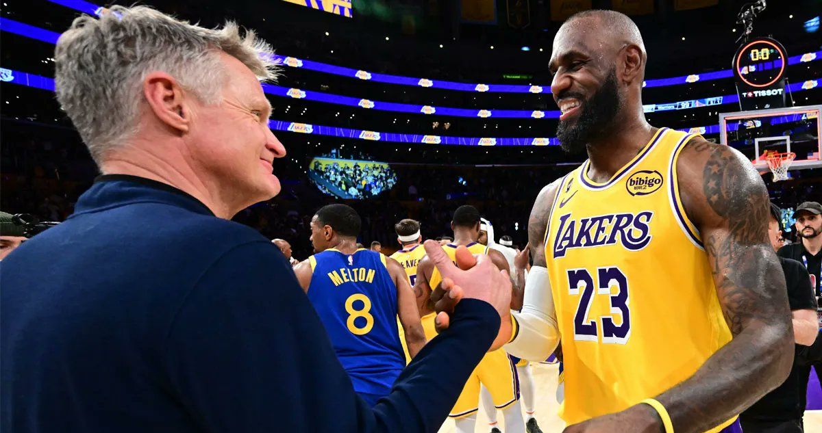 Steve Kerr se rinde ante la longeva capacidad de LeBron James: “Es el mejor atleta de la historia”