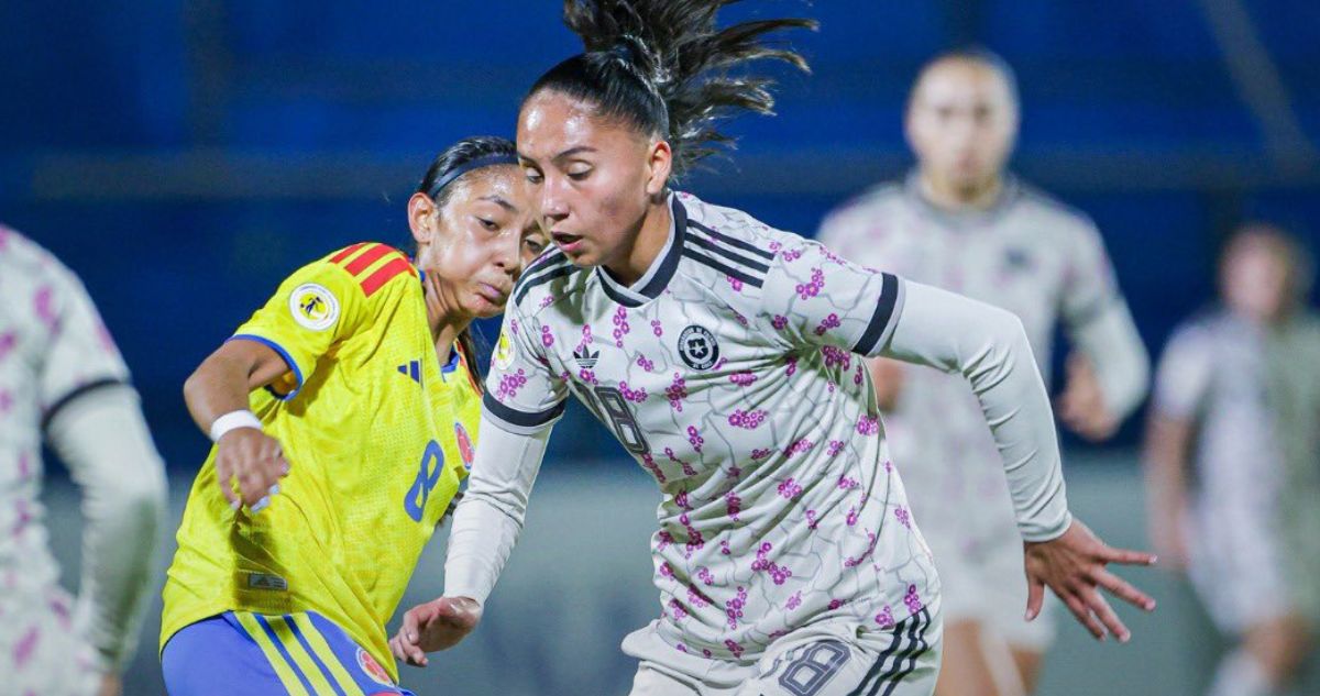 Chile empató con Colombia en el Sudamericano Sub 17 Femenino.