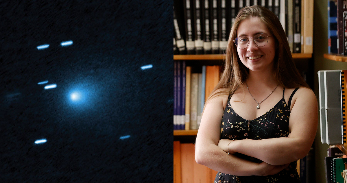 Tere Paneque y el cometa 3I/ATLAS