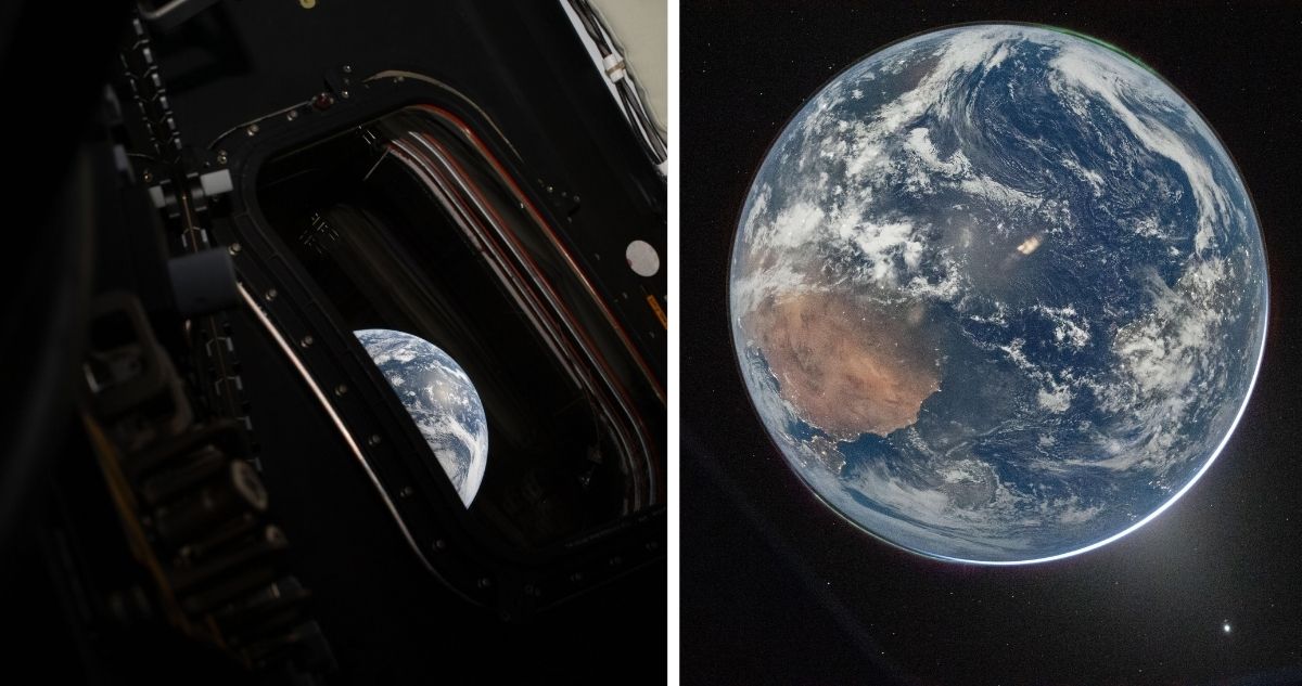 Artemis II: la NASA difunde imágenes de la Tierra captadas desde nave Orión que va a la Luna