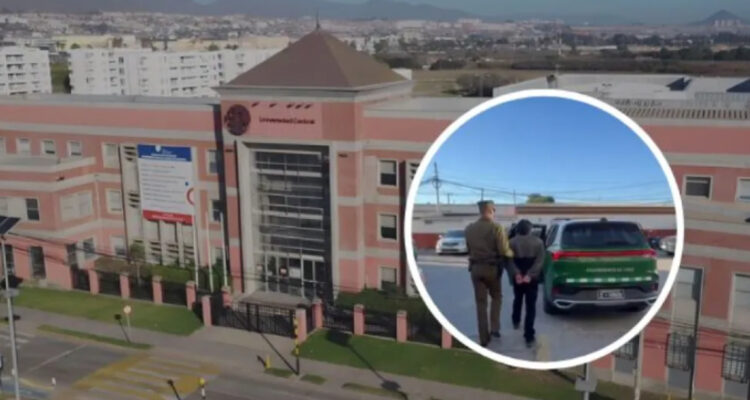 Detienen a estudiante por amenaza de tiroteo en Universidad Central de La Serena: su madre lo delató