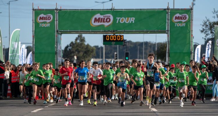 Tour Corridas Milo debutó con éxito en calles de Concepción