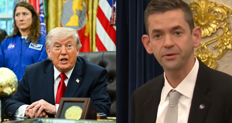 Donald Trump y Jared Isaacman