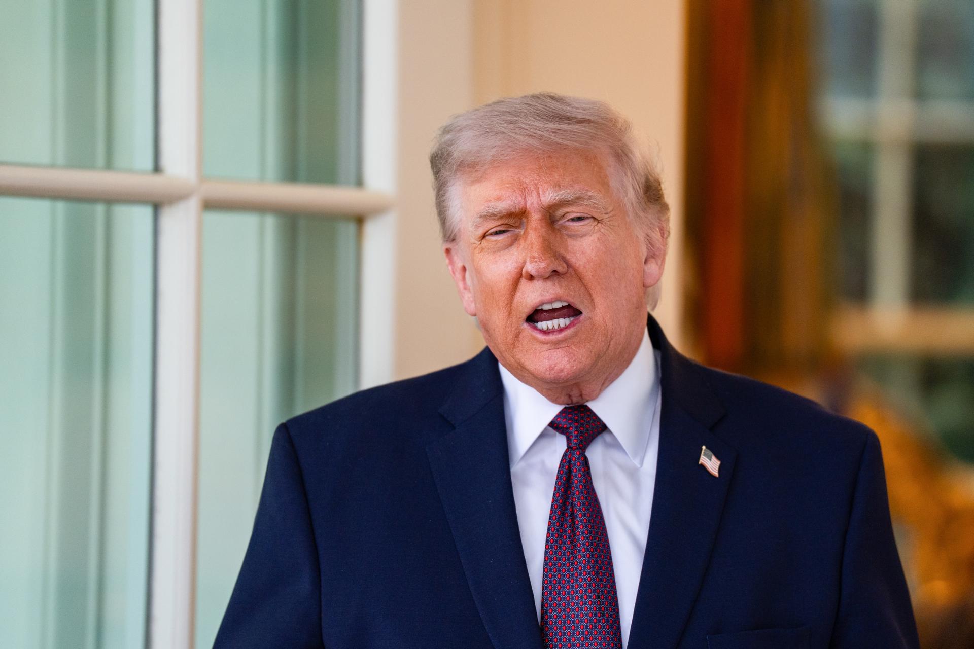 El presidente de EEUU, Donald Trump
