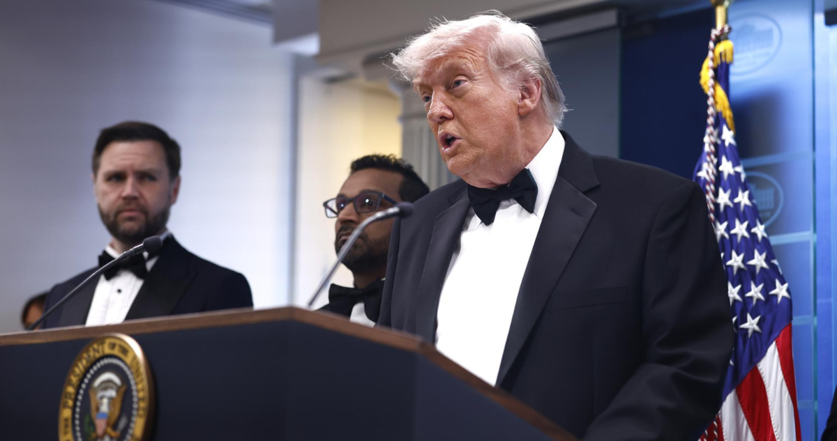 Trump habla tras ser evacuado de la cena de corresponsales: “Fue un ataque contra la Constitución”