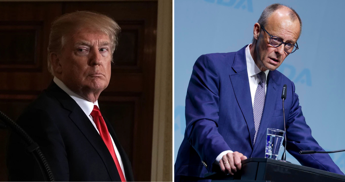 Trump arremete contra Merz
