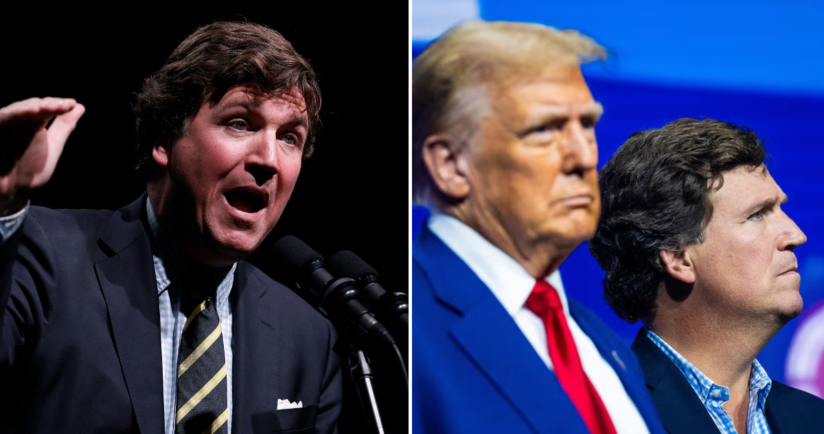 Tucker Carlson y Trump