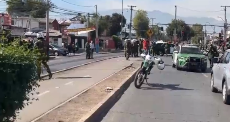 Un muerto y un detenido en Pudahuel deja persecución tras robo de camión en Independencia