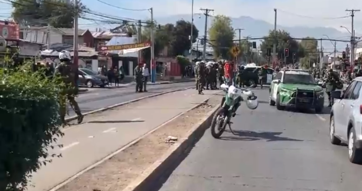 Un muerto y un detenido en Pudahuel deja persecución tras robo de camión en Independencia
