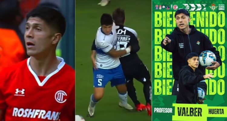 Valber Huerta, nuevo entrenador en la Academia del Real Betis en Chile