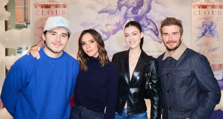 Victoria Beckham y su hijo Brooklyn