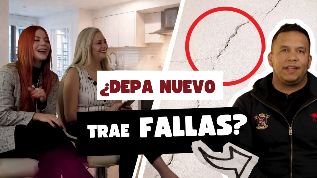 Reto Inmobiliario: Un inspector revela fallas que muchos no detectan en departamentos nuevos