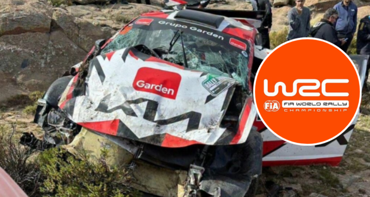 WRC en Argentina foto de contexto tras accidente en Córdoba