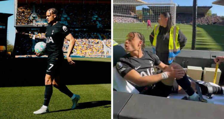 Lesionado, insultado y sin Mundial: Xavi Simons se corta ligamentos de la rodilla y complica a Spurs