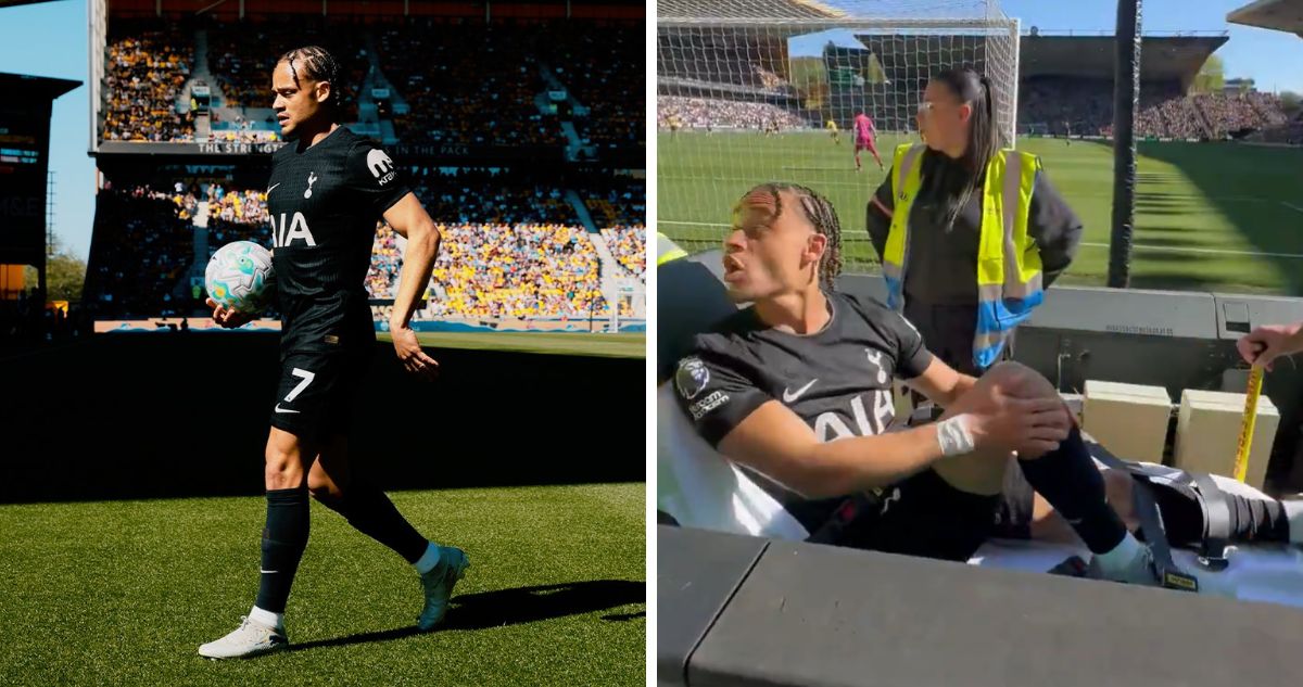 Lesionado, insultado y sin Mundial: Xavi Simons se corta ligamentos de la rodilla y complica a Spurs