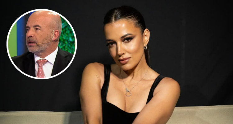 Yamila Reyna y en miniatura abogado Claudio Valdivia