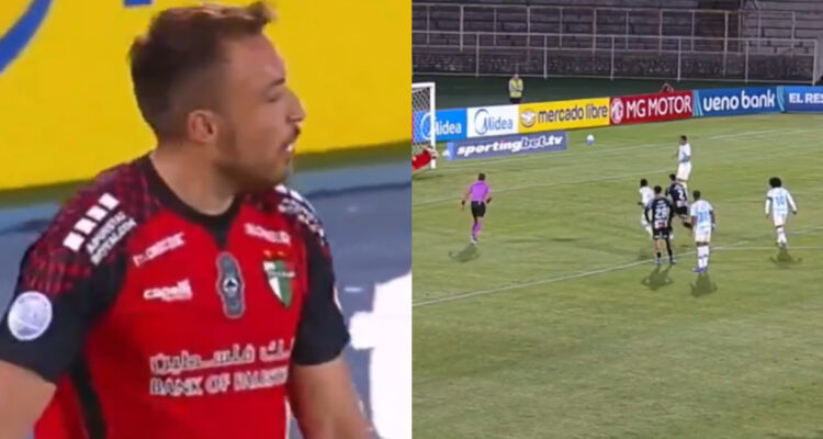 Zanahoria Pérez Sebastián Pérez en tres penales seguidos a Gremio vs Palestino en Sudamericana
