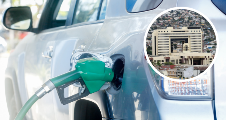 Carga de combustible. Y foto del Congreso.