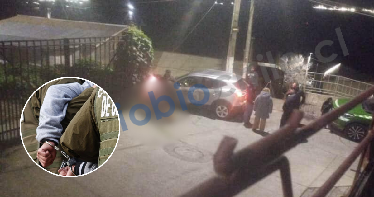 Detienen a carabinero guardia de La Moneda por homicidio de conductor que lo chocó en Bío Bío